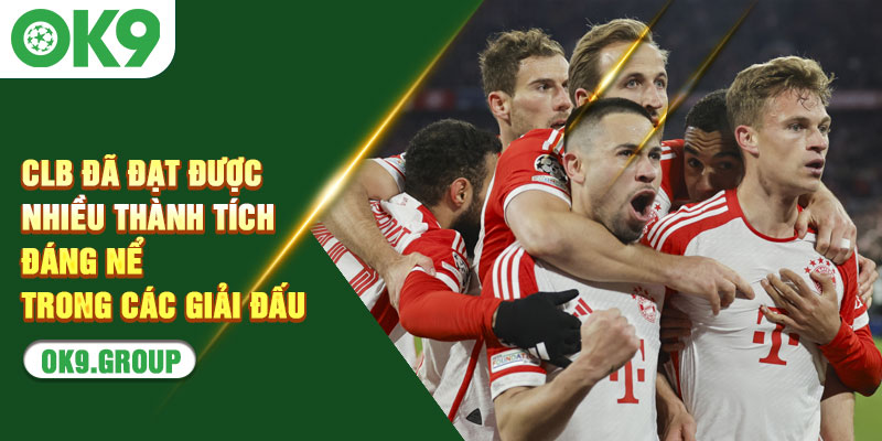 CLB đã đạt được nhiều thành tích đáng nể trong các giải đấu