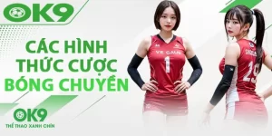 Một vài hình thức cá cược bóng chuyền tại trang web OK9 